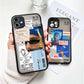 Aesthetic Collage Label iPhone Case CaseDropp