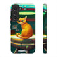 Cat in a Spaceship - Tough iPhone / Samsung Case CaseDropp