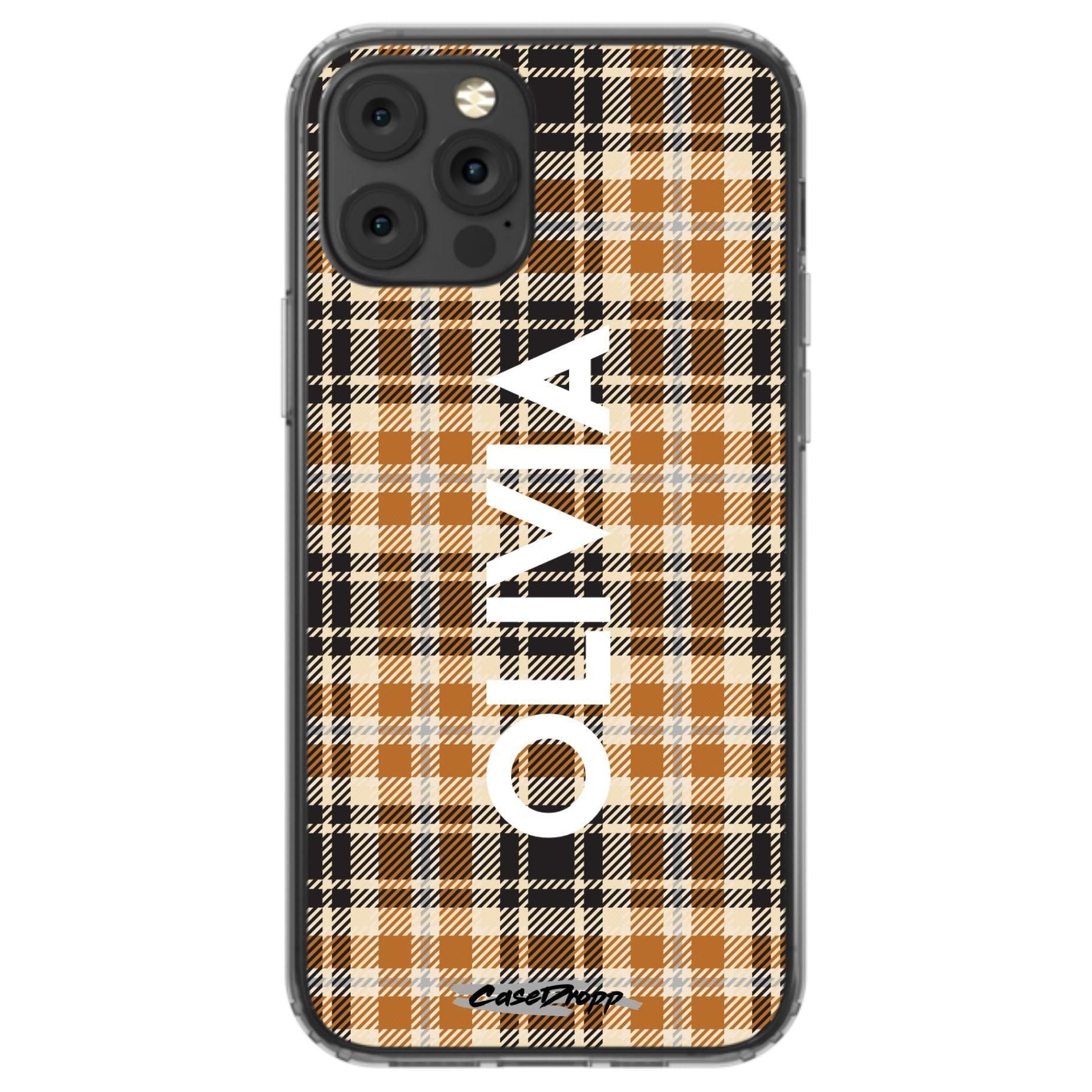 Checkered Dreams - Custom Personalized - iPhone Case CaseDropp