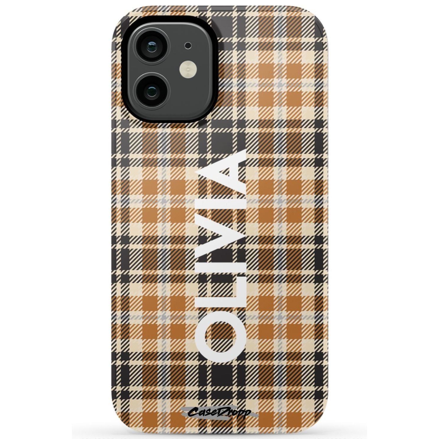 Checkered Dreams - Custom Personalized - iPhone Case CaseDropp
