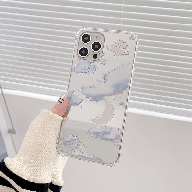 Clear Sky Cloud Mirror Collection 1 iPhone Case CaseDropp