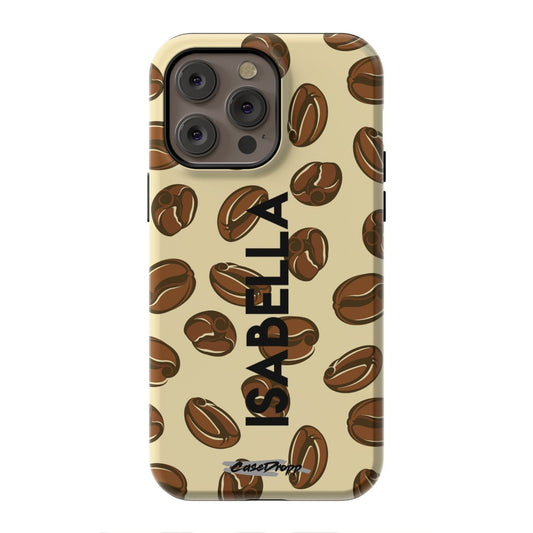 Coffee Bean - Custom Personalized - iPhone Case CaseDropp