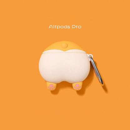 Cute Corgi Butt AirPods Case CaseDropp