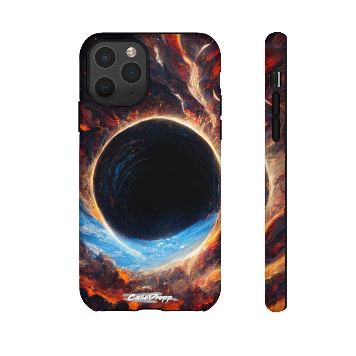 Earth Swallowed by a Black Hole - Tough iPhone / Samsung Case CaseDropp