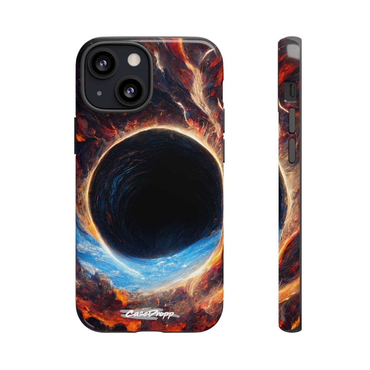 Earth Swallowed by a Black Hole - Tough iPhone / Samsung Case CaseDropp