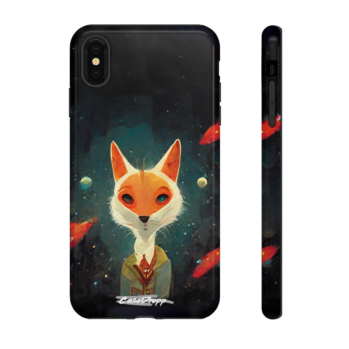 Fox in Space - Tough iPhone / Samsung Case CaseDropp