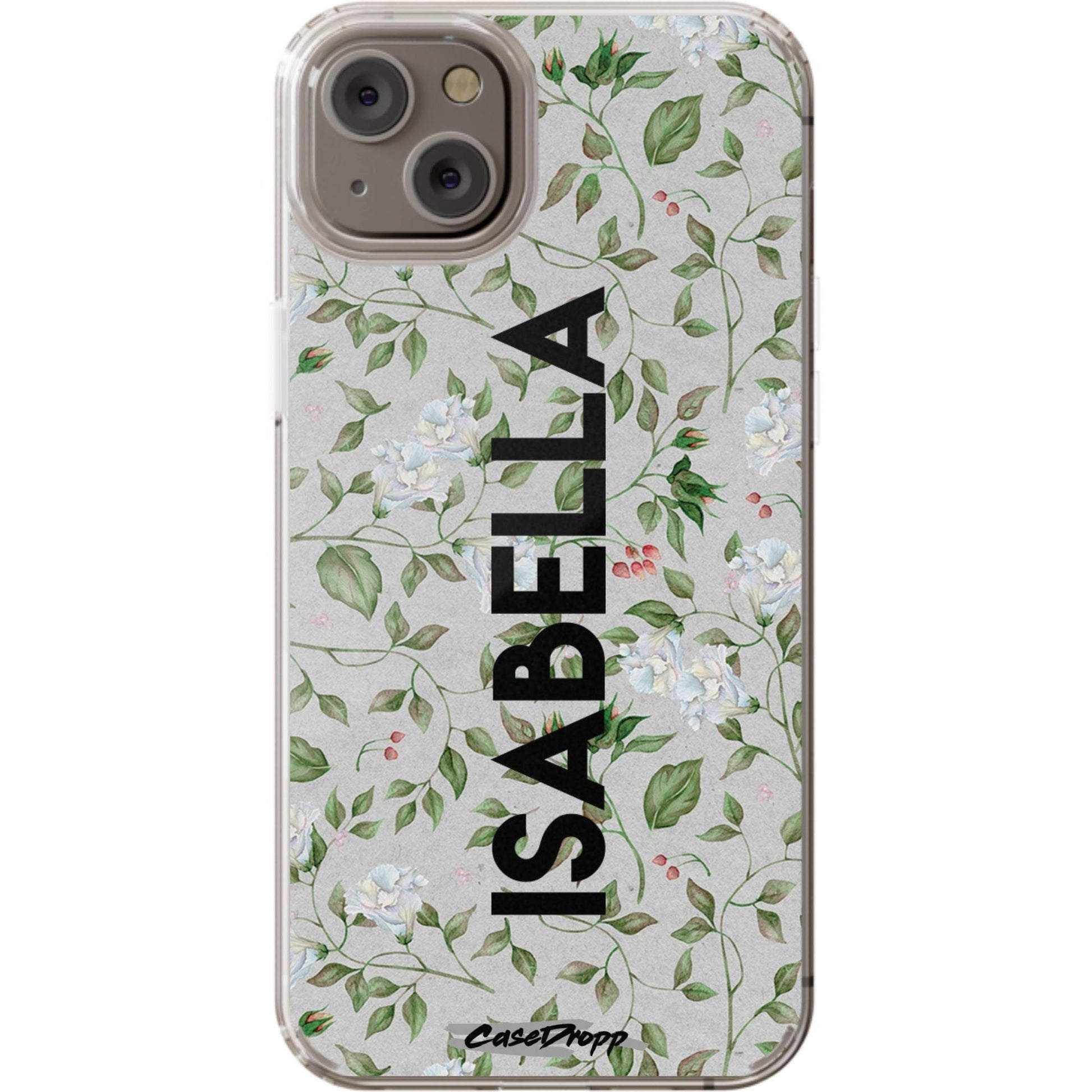 Gentle Blossoms - Custom Personalized - iPhone Case CaseDropp