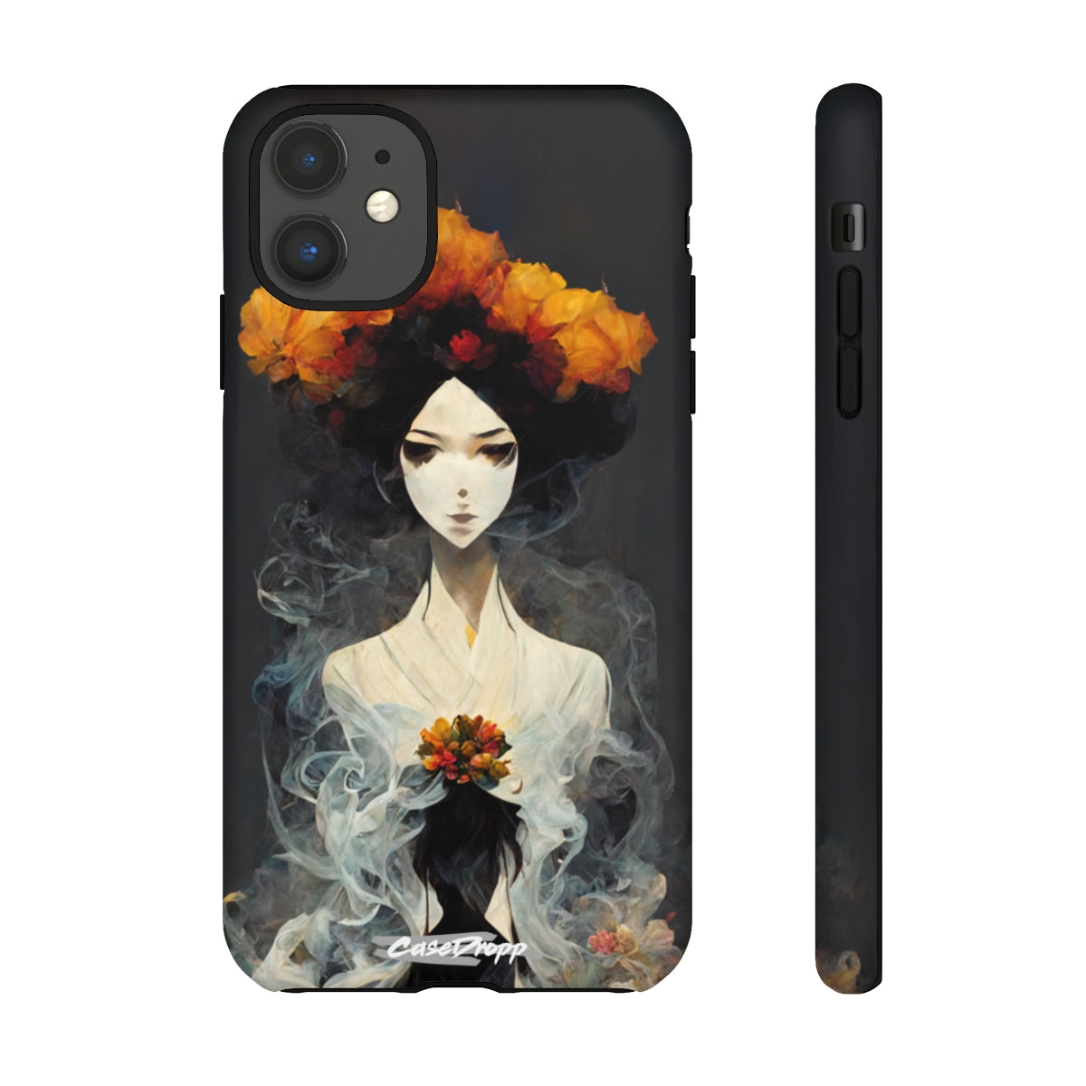 Ghost In A Flower - Tough iPhone / Samsung Case CaseDropp