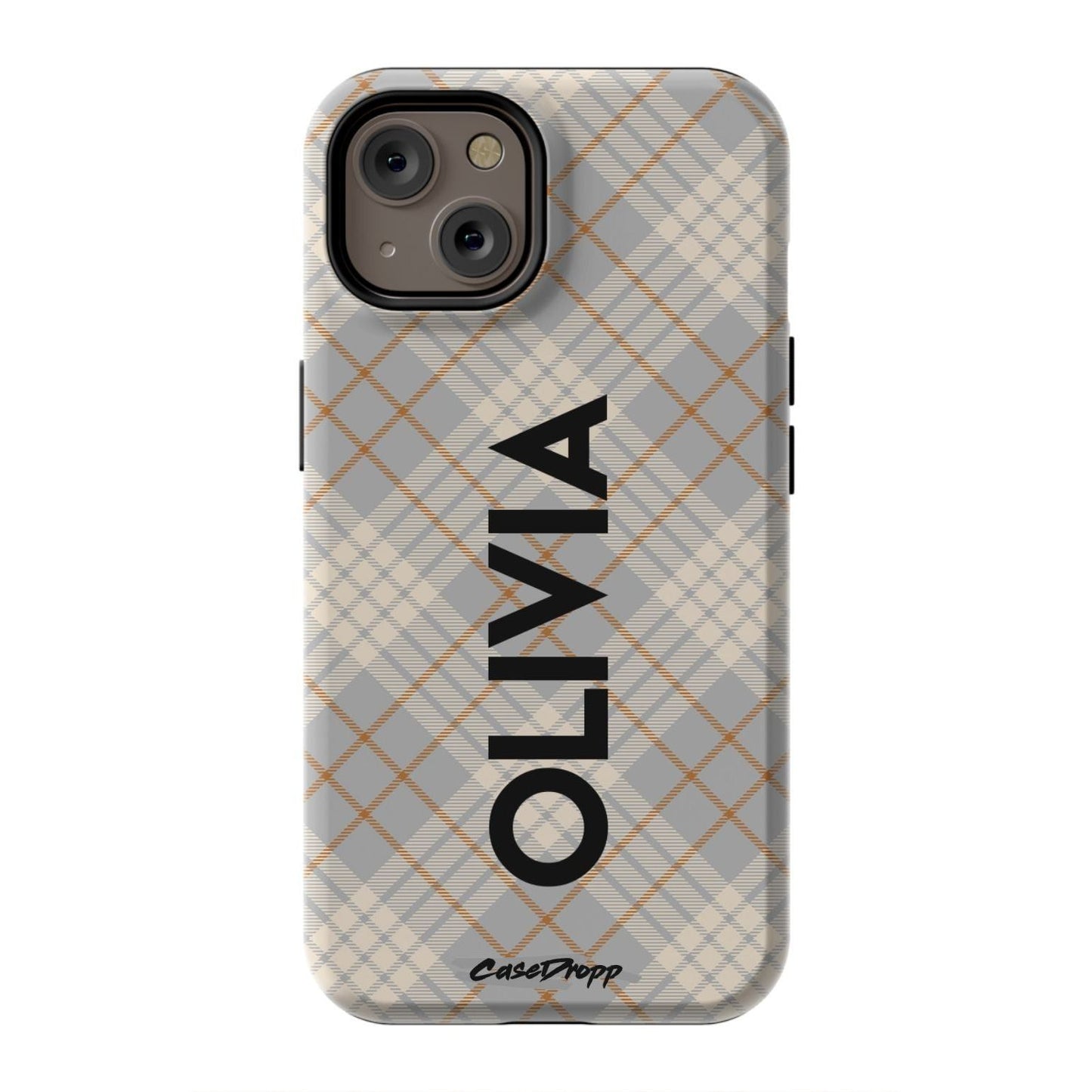 Groovy Tartan - Custom Personalized - iPhone Case CaseDropp