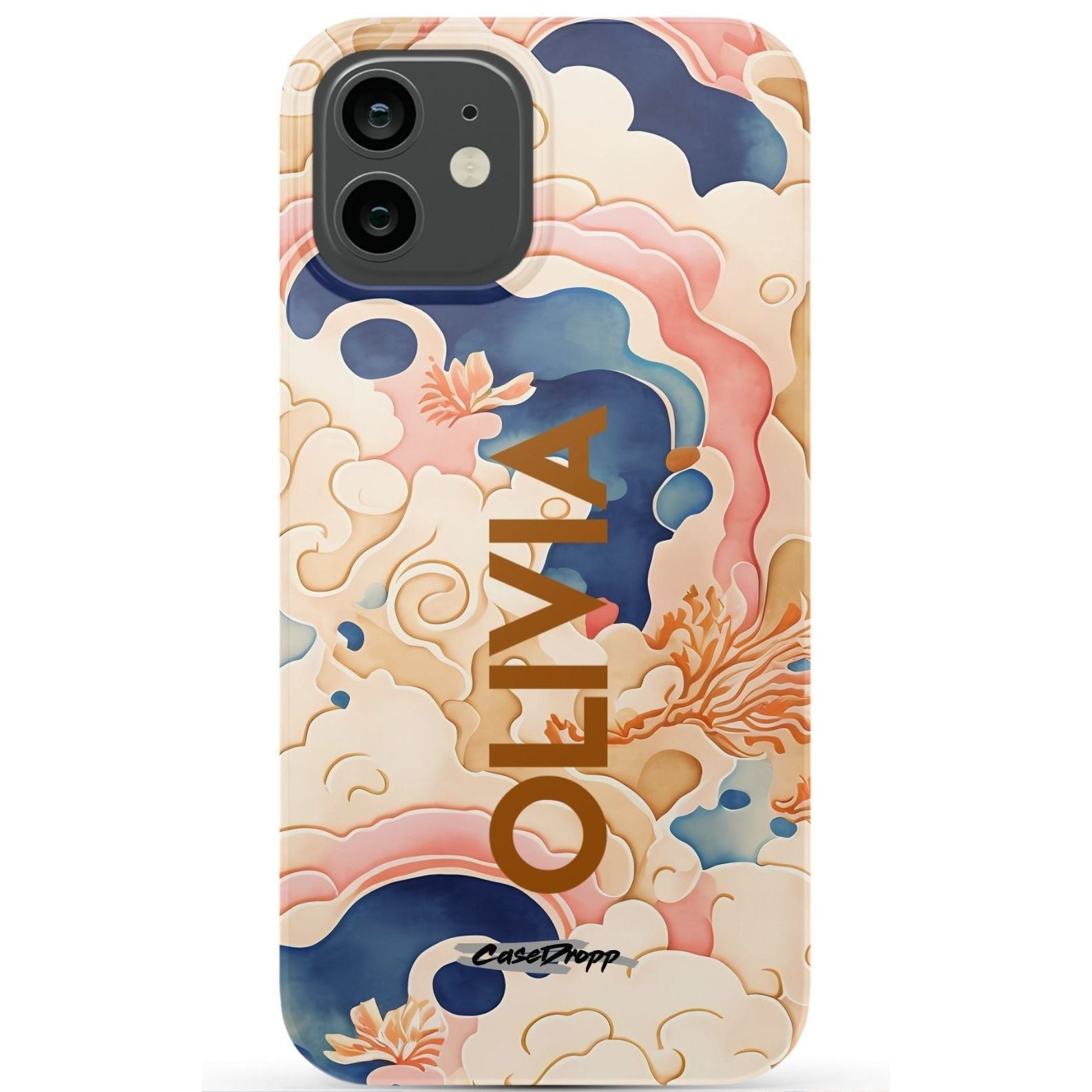 Oceanic Mirage - Custom Personalized - iPhone Case CaseDropp