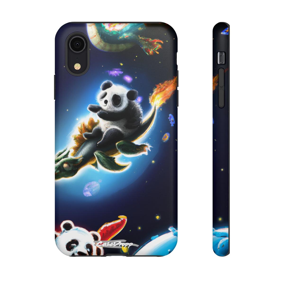 Panda on a Dragon - Tough iPhone / Samsung Case CaseDropp