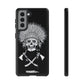 Skull Warrior Black Edition - Tough Samsung Case CaseDropp