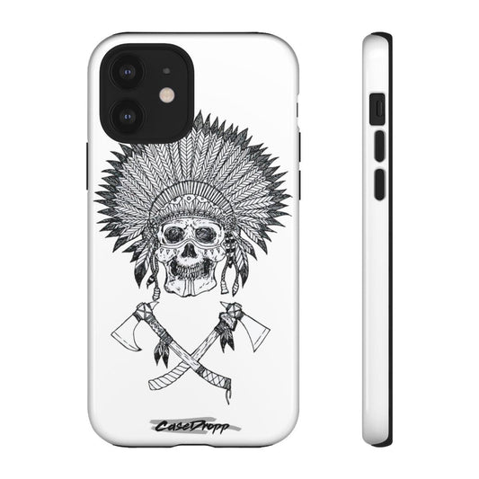 Skull Warrior - Tough iPhone Case CaseDropp