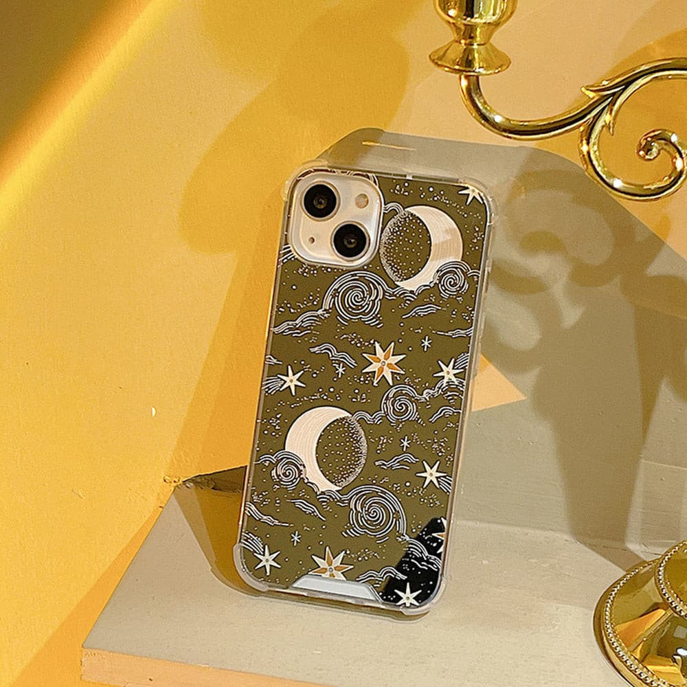 Starry Night Sky Mirror iPhone Case CaseDropp