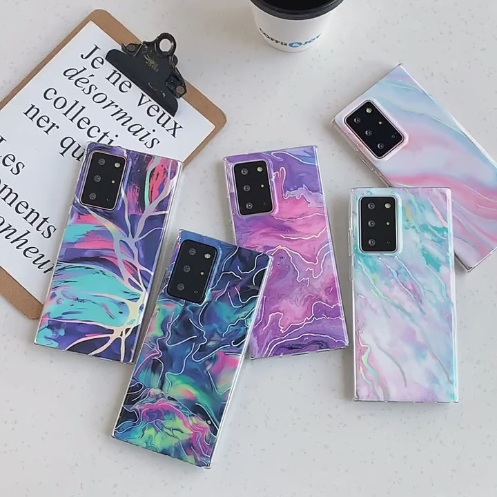Funky Shiny Marble Samsung Case
